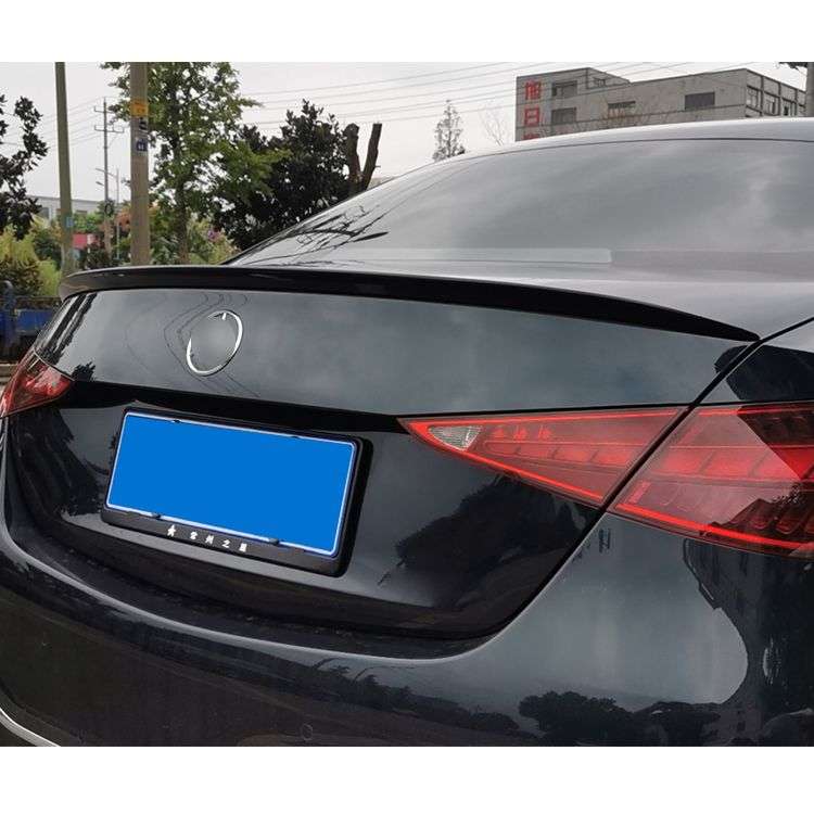 Mercedes C-Class 2022 W206 Boot Spoiler AMG Style Gloss Black