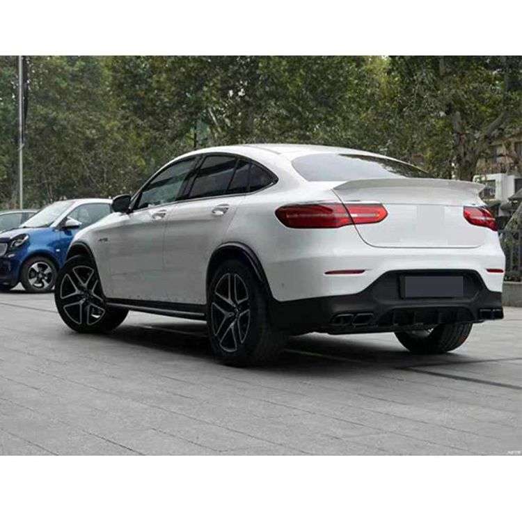 Mercedes GLC 2015 Coupe Boot Spoiler C63 Style Gloss Black