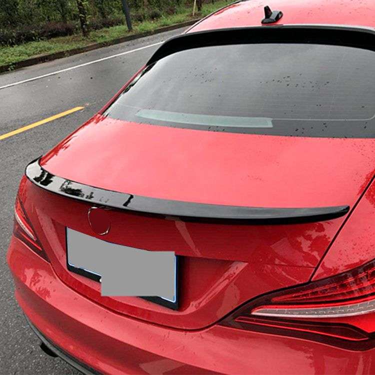 Mercedes CLA 2013 W117 Boot Spoiler Gloss Black