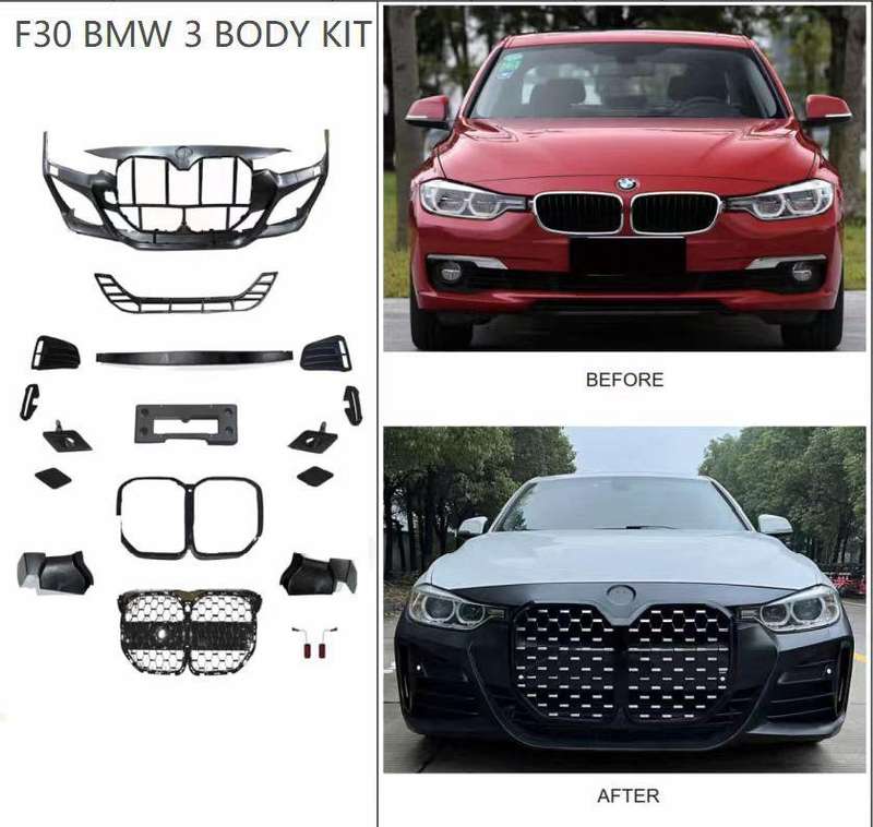Front Bumper Kit for Bmw F30/G80 M3 3 Series (non-oem)