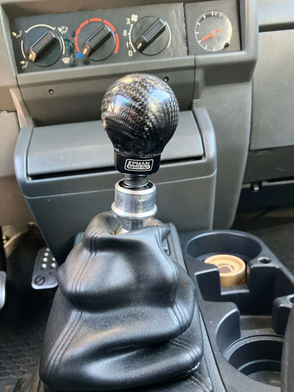 Epman Racing Real Carbon Fiber Aluminum Gear knob