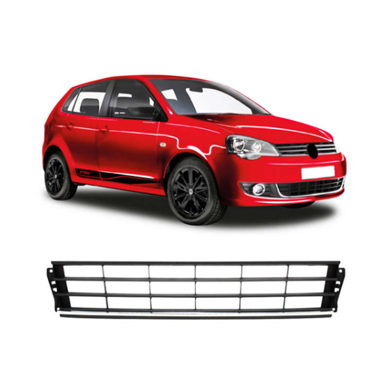 Lower Bumper Centre Grille with Chrome Trim for Vw Polo Vivo 2012+