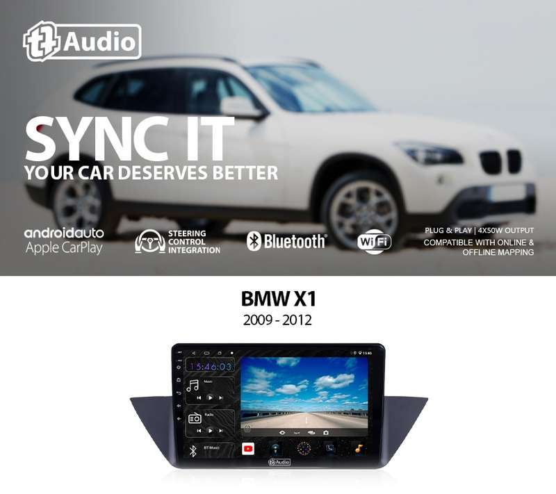 TT Audio 9" replacement radio FOR BMW X1 (4G Ultra)