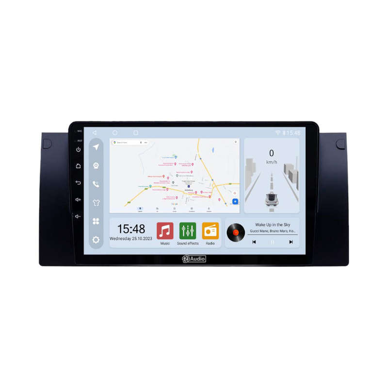 TT Audio 9" replacement radio for BMW 5 series E39/X5/E53 1995-2003 (CLASS D)