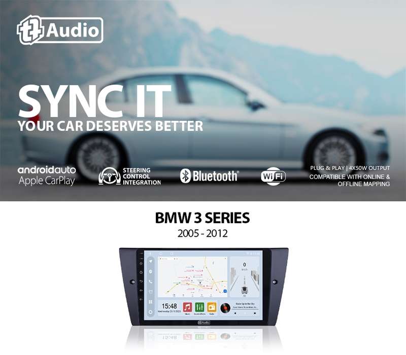 TT Audio 9" replacement radio BMW E90 (Class D)