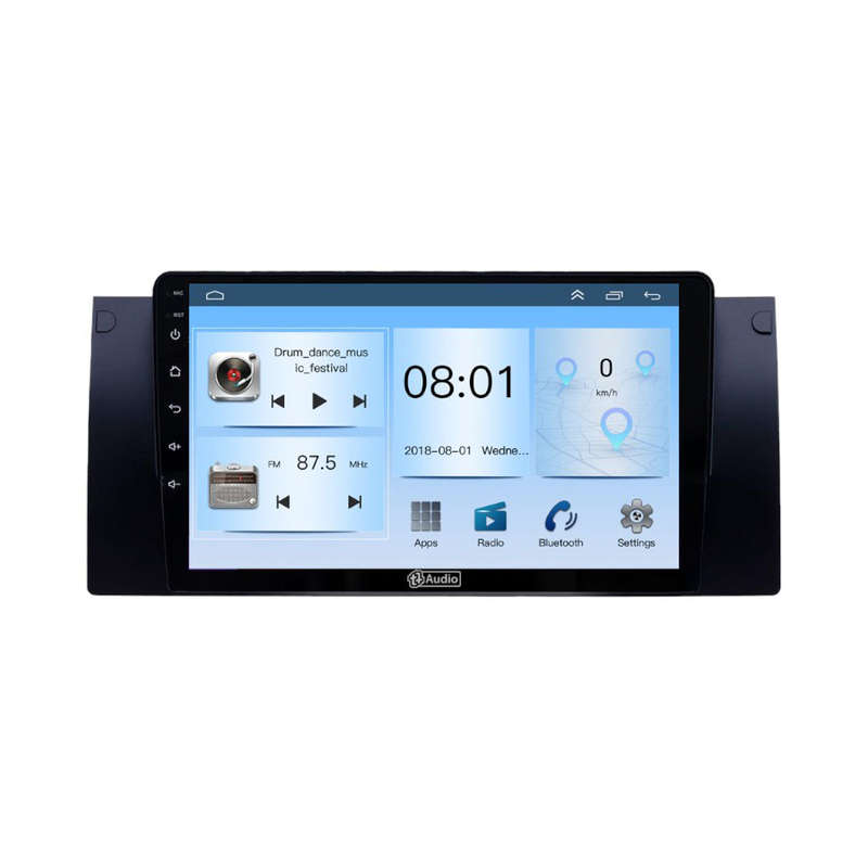 TT Audio 9" replacement radio for BMW 5 series E39/X5/E53 1995-2003 (ECO)