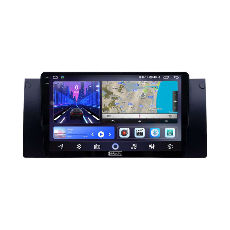 TT Audio 9" replacement radio for BMW 5 series E39/X5/E53 1995-2003 (2K SCREEN)