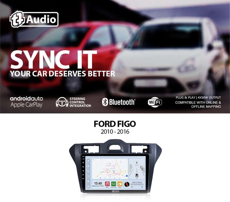 TT Audio 9" replacement radio for FORD Figo 2019-2021 (CLASS D)