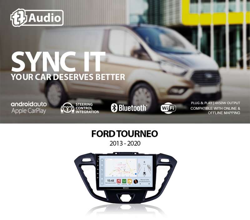 TT Audio 9" replacement radio FORD TOURNEO 2013-2020 (CLASS D)