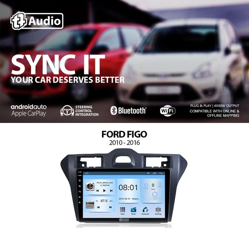TT Audio 9" replacement radio for FORD Figo 2019-2021 (ECO)