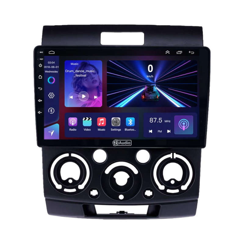 TT Audio 9" replacement radio for FORD Everest/Ranger 2006-2010 (MID SPEC)