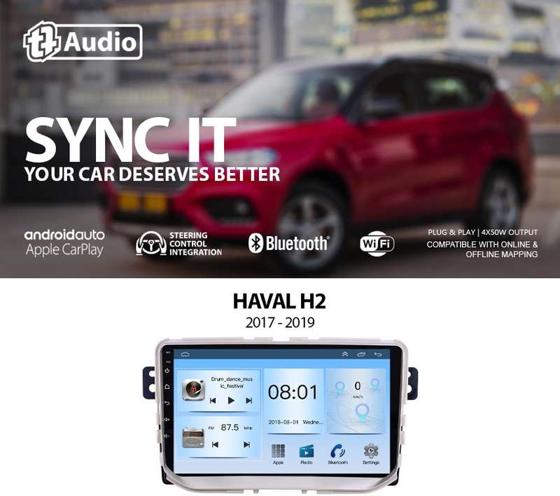 TT Audio 9" replacement radio for HAVAL Great Wall H2 2017 - 2019 (Eco)