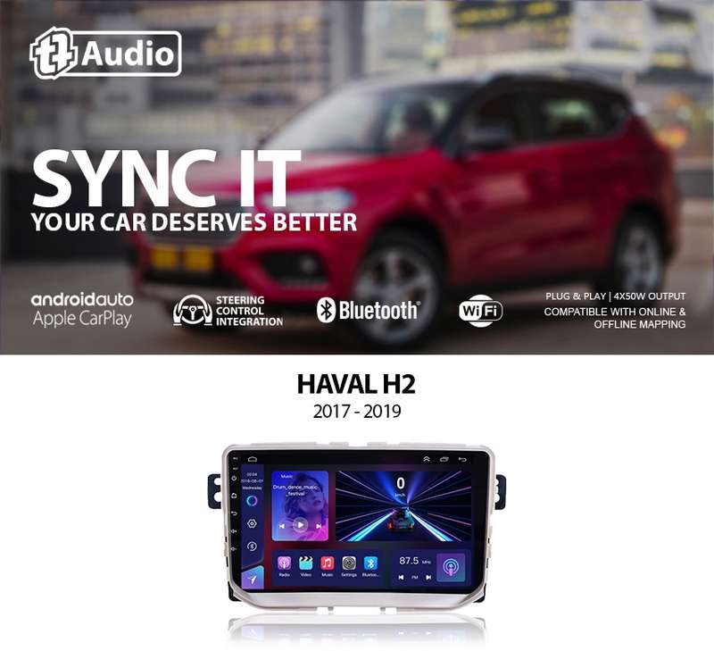 TT Audio 9" replacement radio for HAVAL Great Wall H2 2017 - 2019 (Mid Spec)