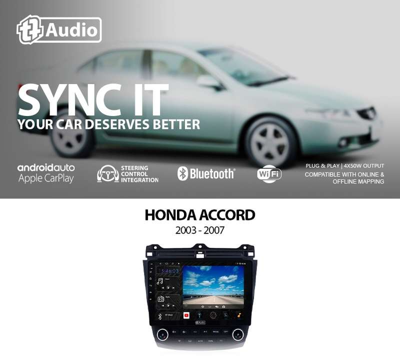 TT Audio 9" replacement radio for Honda Accord 2003-2007 (4G ULTRA)