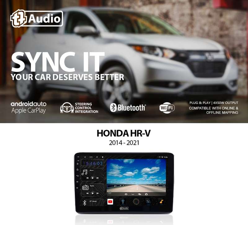 TT Audio 10" replacement radio for HONDA HRV 2014-2020 (4G ULTRA)