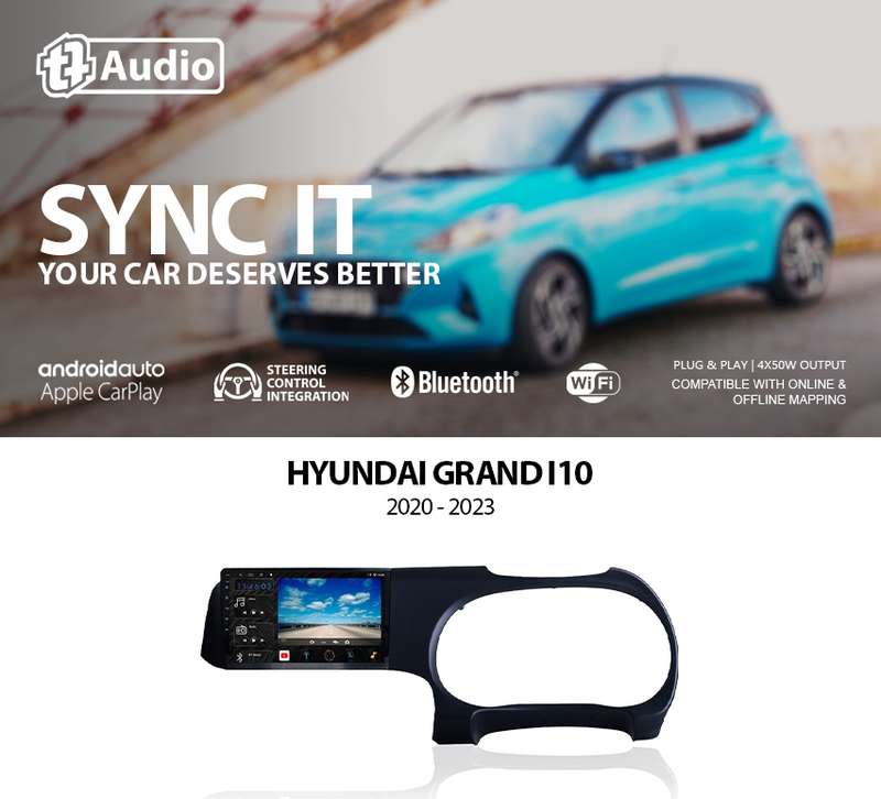 TT Audio 9" replacement radio for HYUNDAI I10 Grand i10 2020 - 2024 (4G ULTRA)