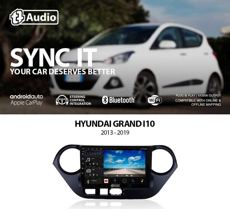 TT Audio 9" Replacement Radio For Hyundai i10 2013-2016 (4G ULTRA)