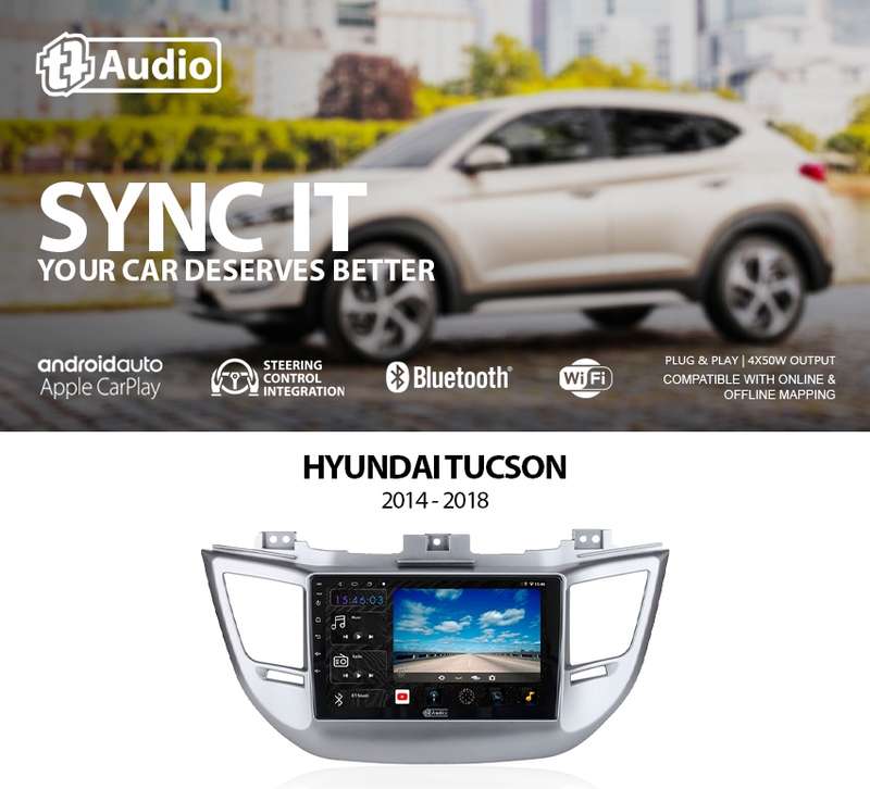 TT Audio 9" replacement radio for HYUNDAI TUCSON 2014 - 2018 (4G ULTRA)