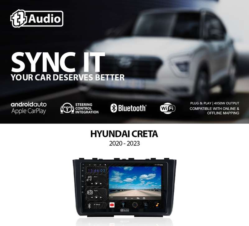 TT Audio 9" replacement radio for HYUNDAI CRETA 2020-2023 (4G ULTRA)