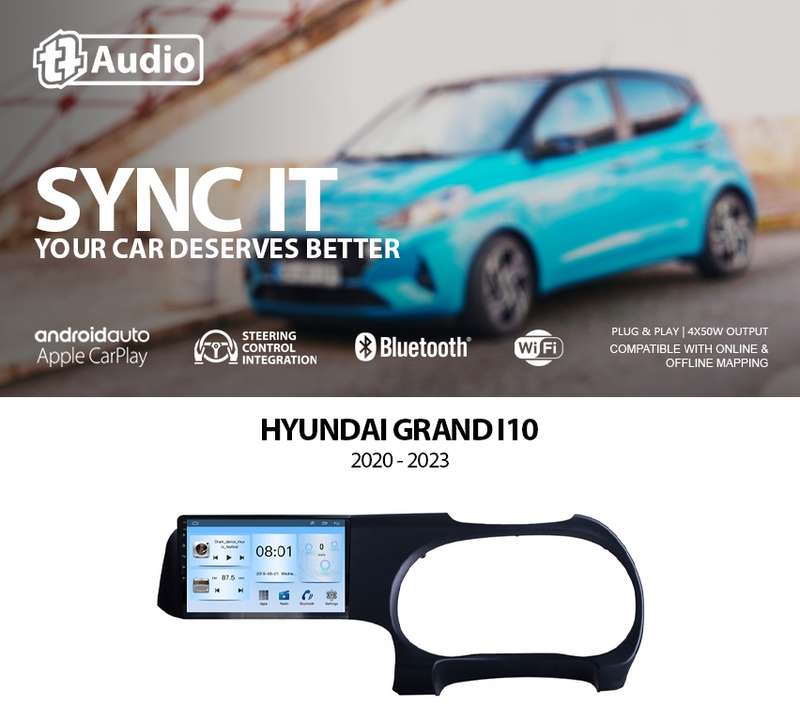 TT Audio 9" replacement radio for HYUNDAI I10 Grand i10 2020 - 2024 (ECO)
