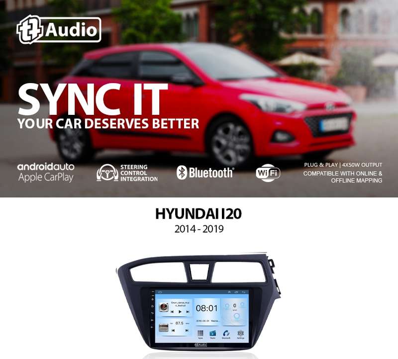 TT Audio 9" replacement radio for HYUNDAI i20 2014-2020 (ECO)