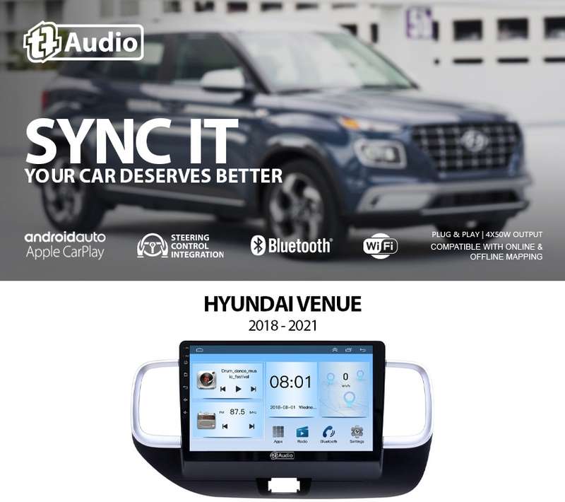 TT Audio 10" replacement radio for HYUNDAI Venue 2018-2024 (ECO)