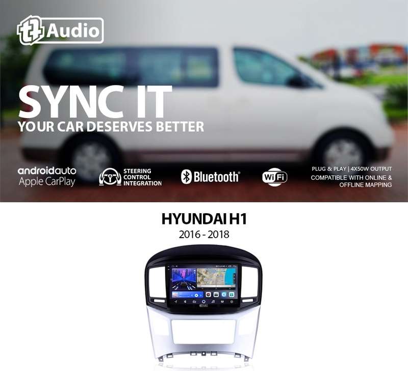 TT Audio 9" replacement radio for HYUNDAI H1 2016 - 2018 (2K SCREEN)