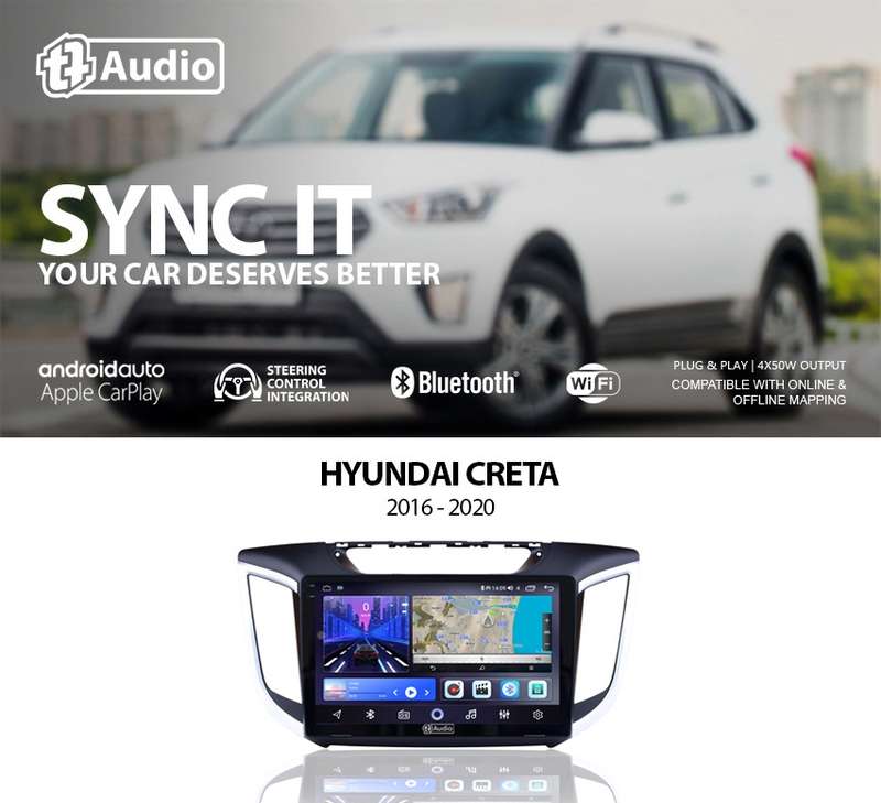 TT Audio 9" replacement radio for HYUNDAI CRETA 2016-2019 (2K SCREEN)
