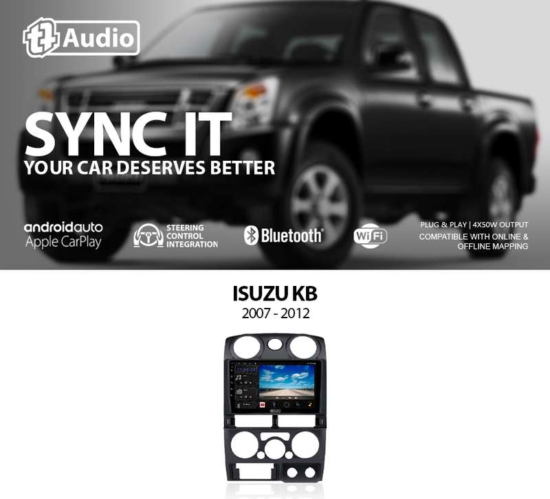 TT Audio 9" replacement radio for ISUZU KB 2007-2013 (4G ULTRA)