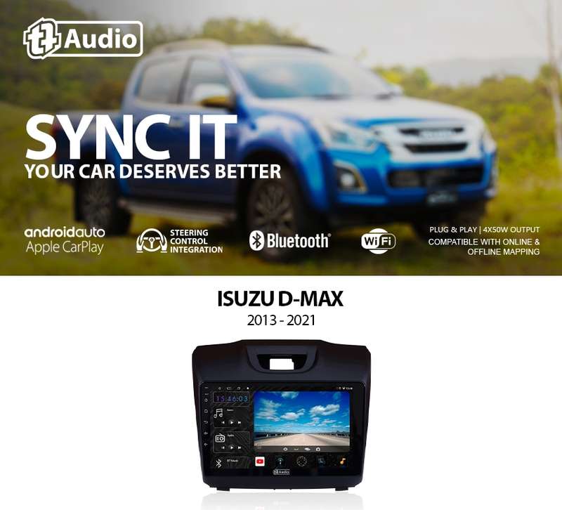 TT Audio 9" replacement radio for CHEVROLET TRAILBLAZER/ ISUZU D-Max 2015 - 2022 (4G ULTRA)