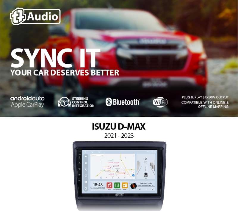 TT Audio 9" replacement radio for ISUZU KB 2022-2024 (CLASS D)