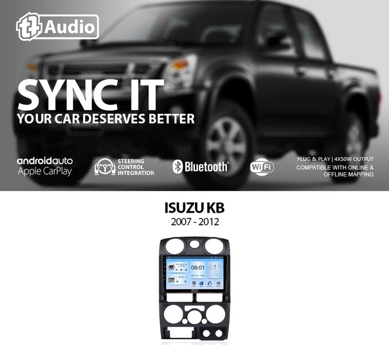 TT Audio 9" replacement radio for ISUZU KB 2007-2013 (ECO)