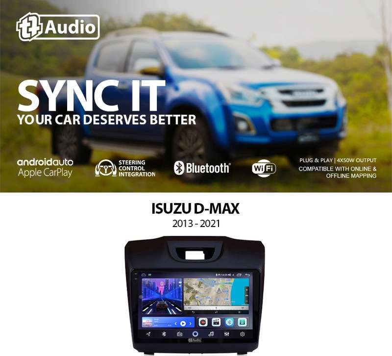 TT Audio 9" replacement radio for CHEVROLET TRAILBLAZER/ ISUZU D-Max 2015 - 2022 (2K SCREEN)