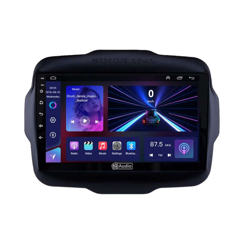 TT Audio 9" replacement radio for JEEP Renegade 2016-2023 (MID SPEC)