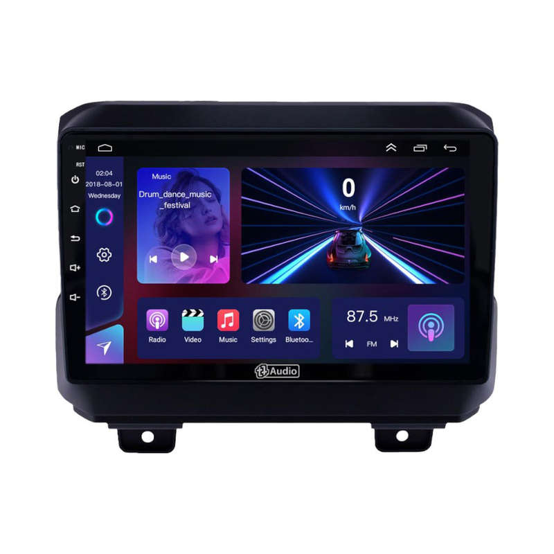 TT Audio 9" replacement radio for JEEP Wrangler 2018-2023 (MID SPEC)