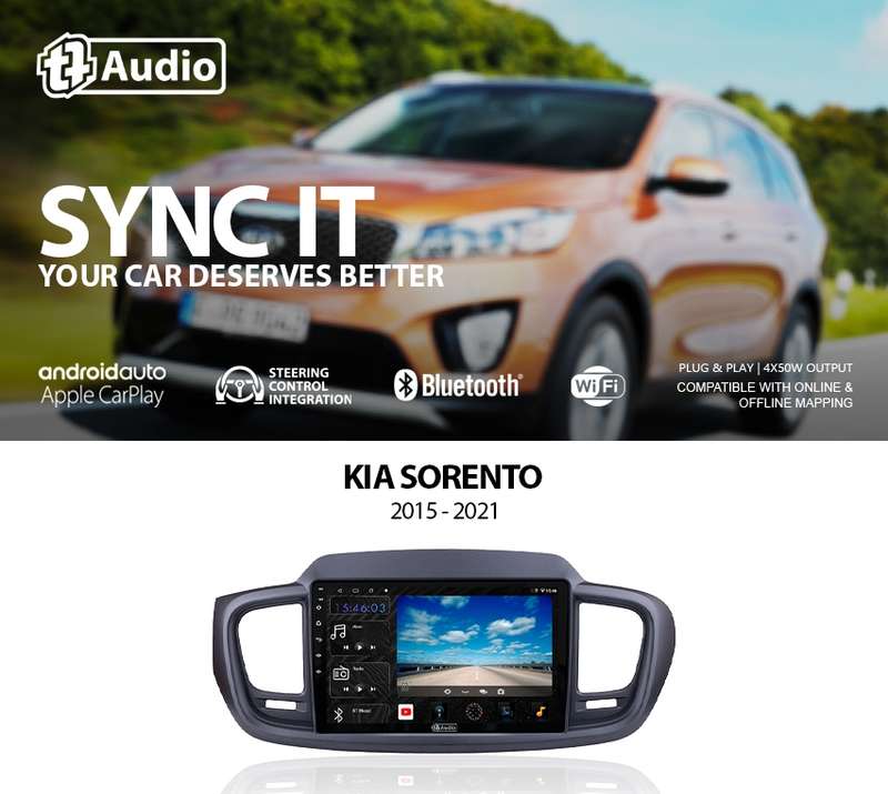 TT Audio 9" replacement radio for KIA Sorento 2015-2021 (4G ULTRA)