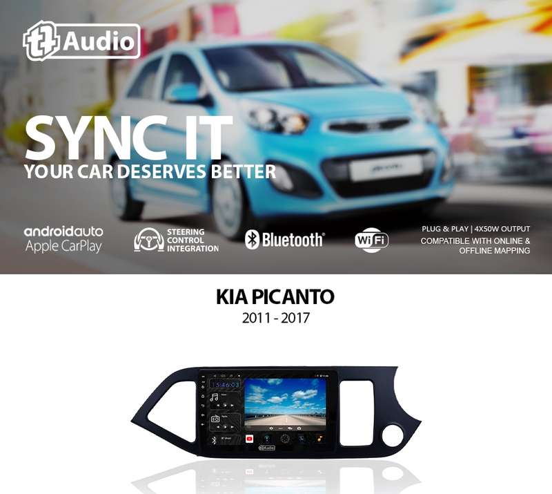 TT Audio 9" replacement radio for KIA PICANTO (4G ULTRA)