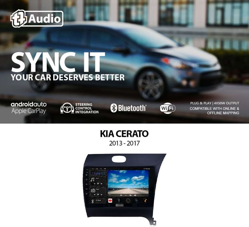 TT Audio 9" replacement radio for KIA Cerato 2013 -2017 (4G ULTRA)