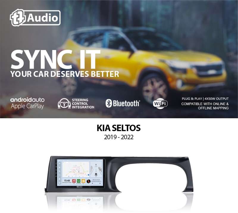 TT Audio 9" replacement radio for KIA SELTOS 2019 - 2024 (CLASS D)