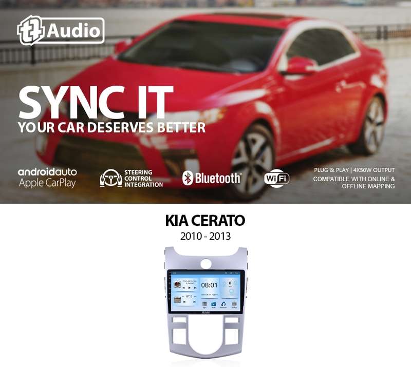 TT Audio 9" replacement radio for KIA Cerato 2010 -2013 (ECO)