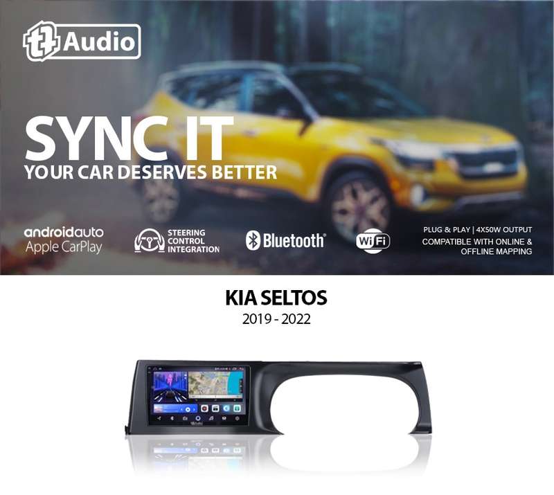 TT Audio 9" replacement radio for KIA SELTOS 2019 - 2024 (2K SCREEN)