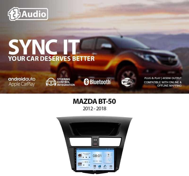 TT Audio 9" replacement radio for MAZDA BT-50 2012-2018 (ECO)