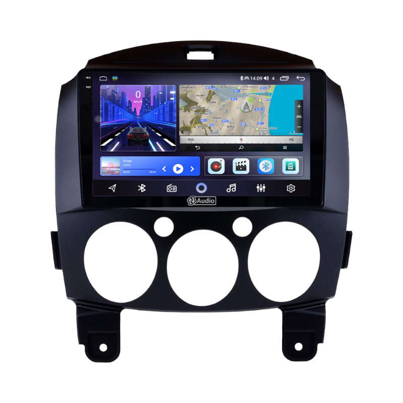 TT Audio Replacement Radio for MAZDA 2 2005 - 2015 (2K SCREEN)