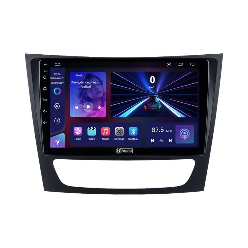 TT Audio 9" replacement radio for MERCEDES C-Class (W204) 2004 - 2009 (MID SPEC)