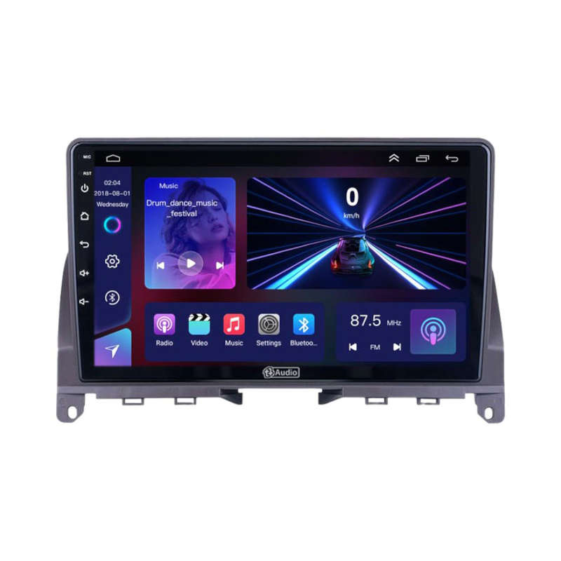 TT Audio 9" replacement radio for MERCEDES C-Class (W204) 2007 - 2013 (MID SPEC)