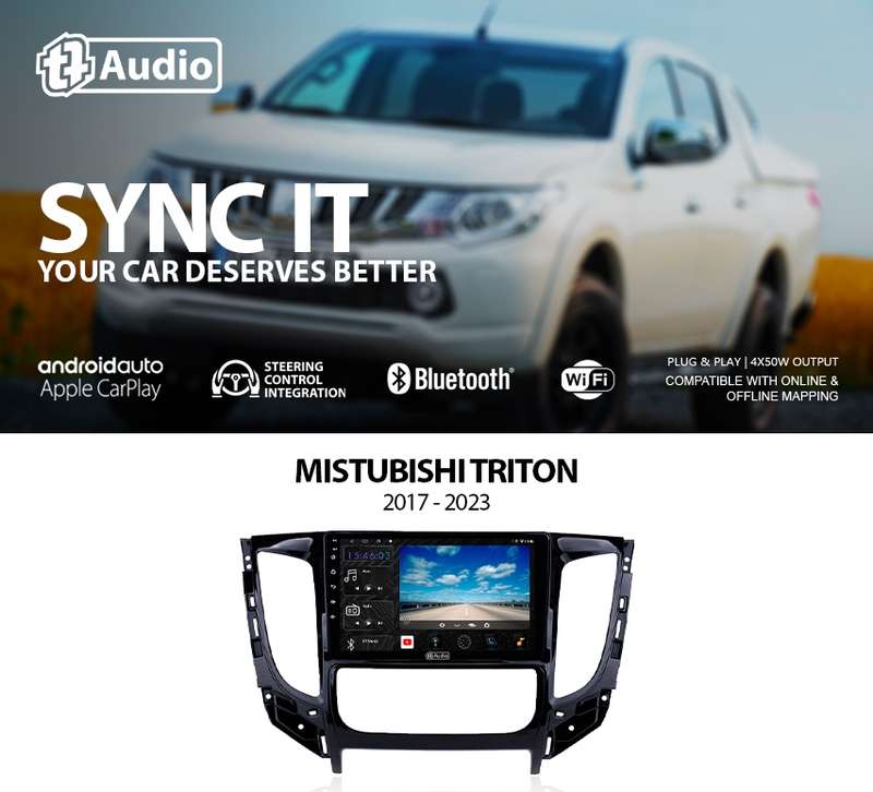 TT Audio 9" replacement radio for MITSUBISHI TRITON/PAJERO SPORT 2017-2024 (4G ULTRA)