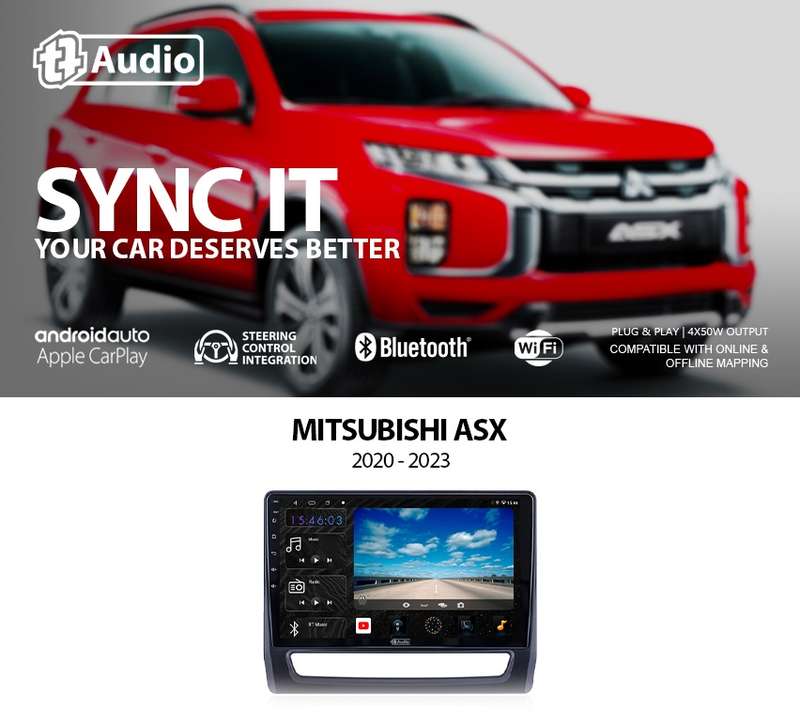 TT Audio 9" replacement radio for MITSUBISHI ASX 2020-2023 (4G ULTRA)