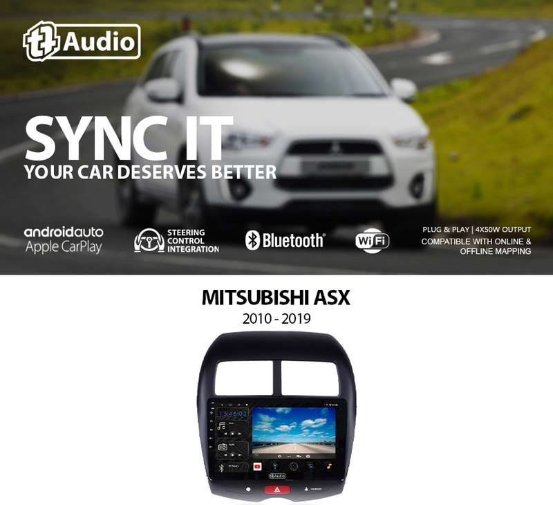 TT Audio 9" replacement radio for MITSUBISHI ASX 2010-2019 (4G ULTRA)