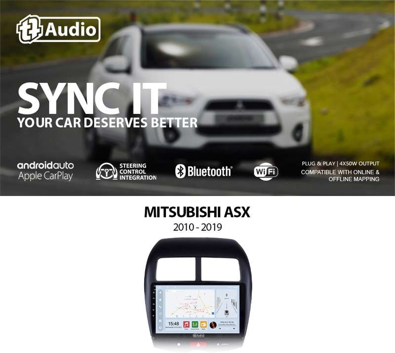 TT Audio 9" replacement radio for MITSUBISHI ASX 2010-2019 (CLASS D)