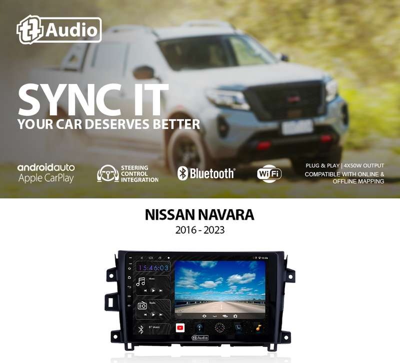 TT Audio 9" replacement radio for NISSAN Navara 2015-2024 (4G ULTRA)
